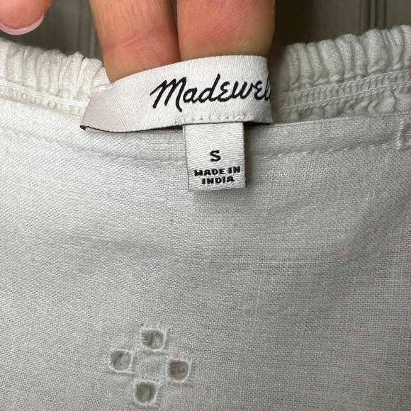 Madewell Rosalie stir Strap Tank Top - Picture 7 of 8